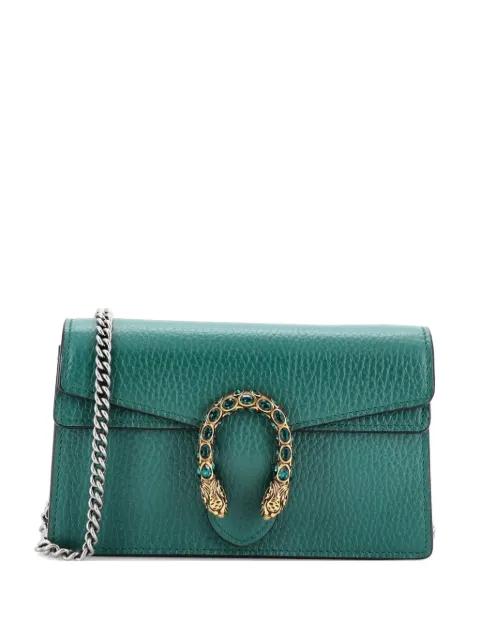 Dionysus Bag Leather Super Mini clutch bag by GUCCI 