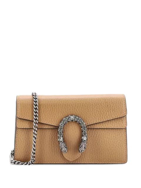 Dionysus Bag Leather Super Mini clutch bag by GUCCI 