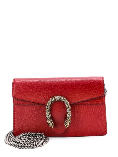 Dionysus Bag Leather Super Mini clutch bag by GUCCI 