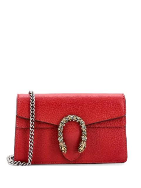 Dionysus Bag Leather Super Mini clutch bag by GUCCI 