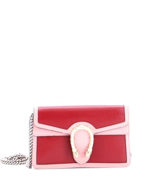 Dionysus Bag Leather Super Mini clutch bag by GUCCI 
