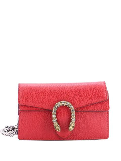 Dionysus Bag Leather Super Mini clutch bag by GUCCI 