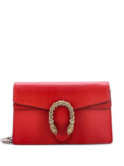 Dionysus Bag Leather Super Mini clutch bag by GUCCI 