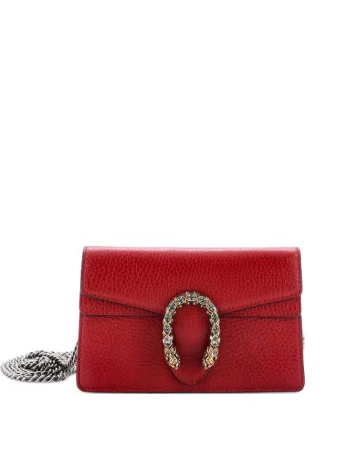 Dionysus Bag Leather Super Mini clutch bag by GUCCI 