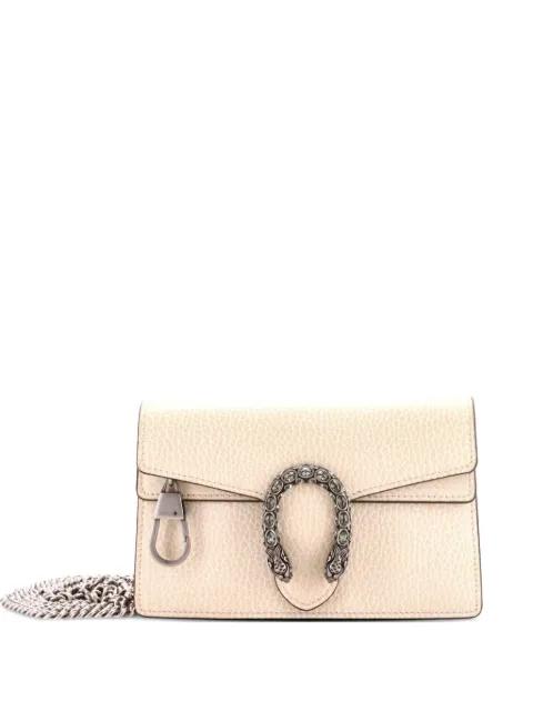 Dionysus Bag Leather Super Mini clutch bag by GUCCI 