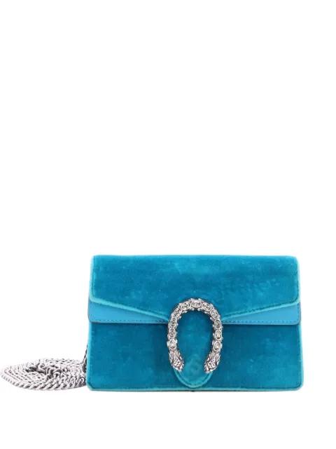 Dionysus Bag Velvet Super Mini crossbody bag by GUCCI 