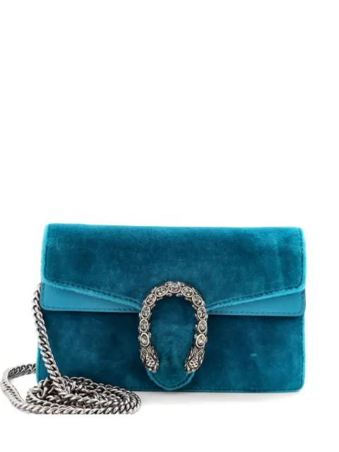 Dionysus Bag Velvet Super Mini crossbody bag by GUCCI 
