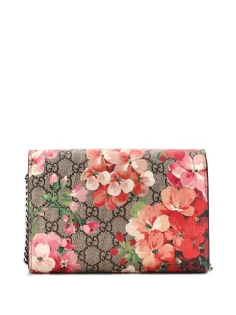 Dionysus Chain Wallet Blooms Print GG Coated Canvas Small crossbody bag by GUCCI Dionysus Chain Wallet Blooms Print GG Coated Canvas Small crossbody bag by GUCCI