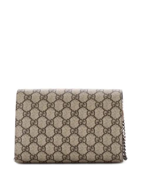 Dionysus Chain Wallet GG Coated Canvas Small crossbody bag by GUCCI 
