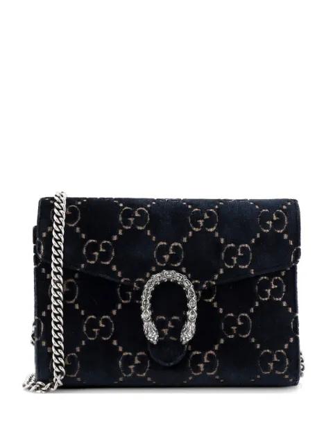 Dionysus Chain Wallet GG Velvet Small crossbody bag by GUCCI 