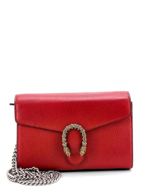 Dionysus Chain Wallet Leather with Embellished Detail Small crossbody bag by GUCCI 