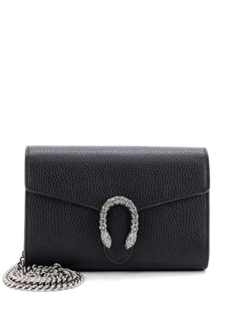 Dionysus Chain Wallet Leather with Embellished Detail Small crossbody bag by GUCCI 