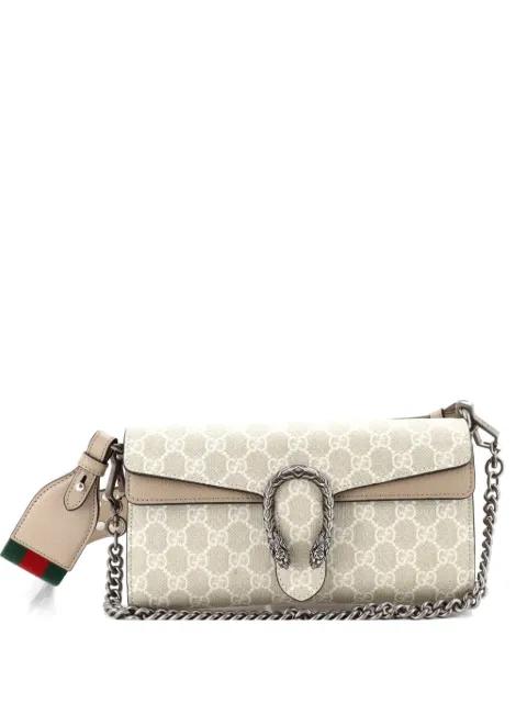 Dionysus East-West Flap Bag GG Coated Canvas Small shoulder bag by GUCCI 