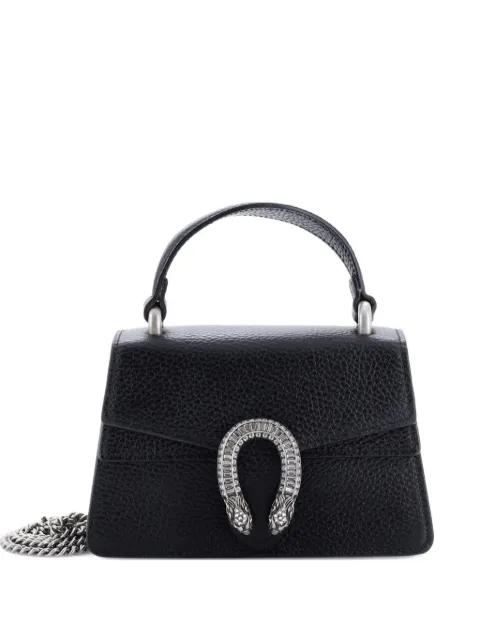Dionysus Top Handle Bag Leather with Crystals Mini satchel by GUCCI 