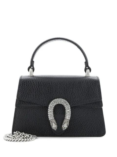 Dionysus Top Handle Bag Leather with Crystals Mini satchel by GUCCI 