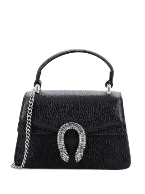 Dionysus Top Handle Bag Leather with Crystals Mini satchel by GUCCI 