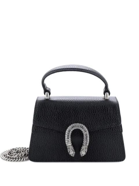 Dionysus Top Handle Bag Leather with Crystals Mini satchel by GUCCI 