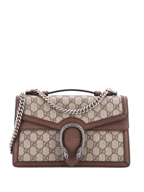 Dionysus Top Handle Chain Bag GG Coated Canvas Small satchel by GUCCI 