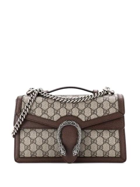 Dionysus Top Handle Chain Bag GG Coated Canvas Small satchel by GUCCI 