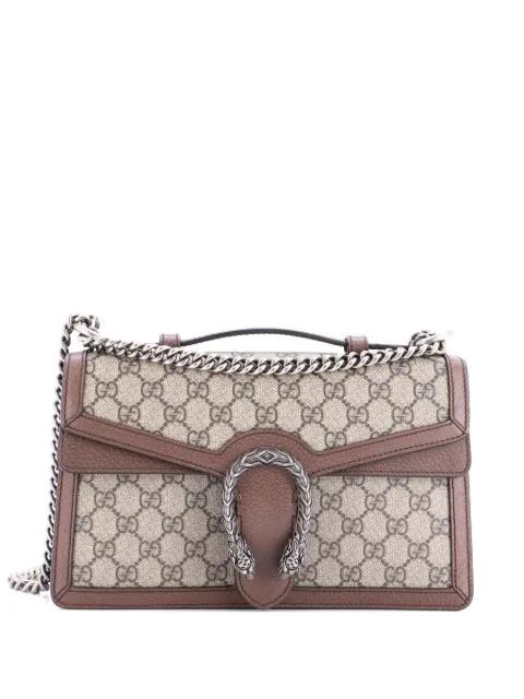 Dionysus Top Handle Chain Bag GG Coated Canvas Small satchel by GUCCI 