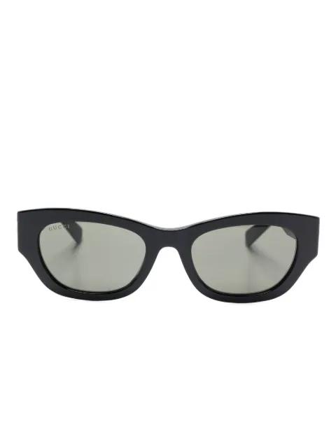 Double G-plaque sunglasses by GUCCI