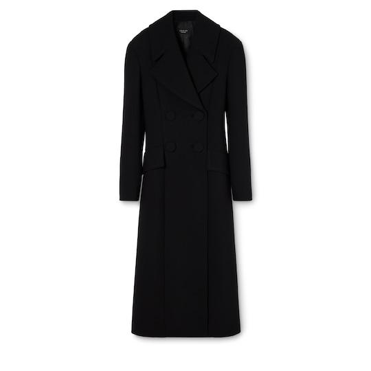 Double-breasted wool coat by GUCCI