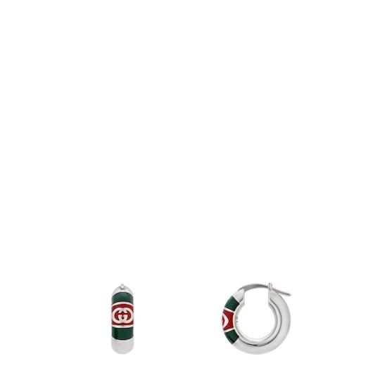 Earrings with Web detail by GUCCI