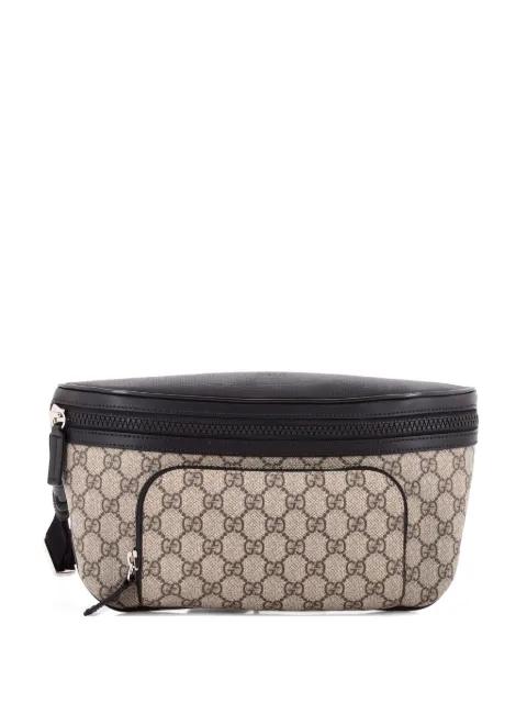 Eden Waist Bag GG Coated Canvas Large belt bag by GUCCI 
