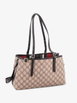 Emblem GG Coated Canvas Small tote bag by GUCCI Emblem GG Coated Canvas Small tote bag by GUCCI