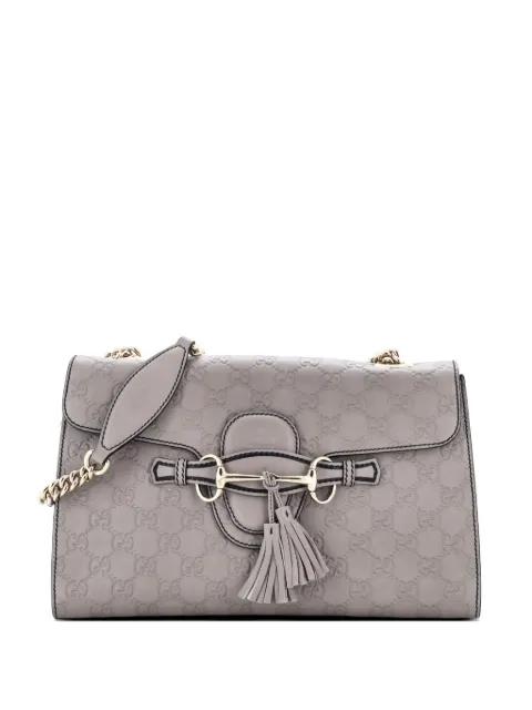 Emily Chain Flap Bag Guccissima Leather Medium shoulder bag by GUCCI 