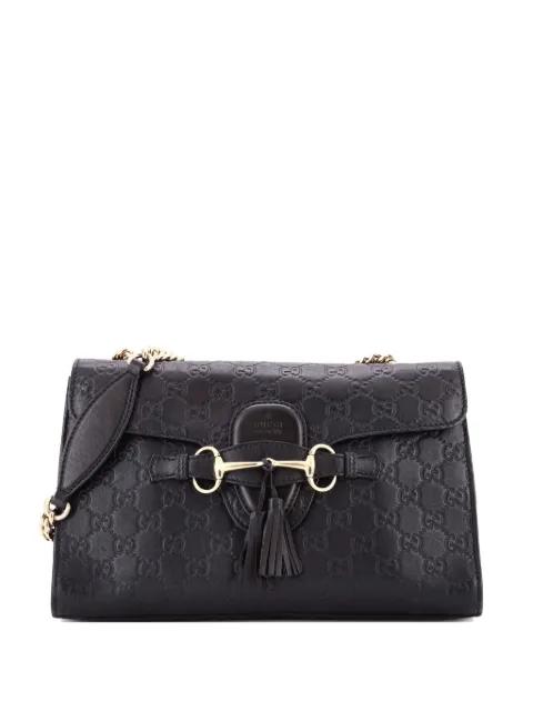 Emily Chain Flap Bag Guccissima Leather Medium shoulder bag by GUCCI 