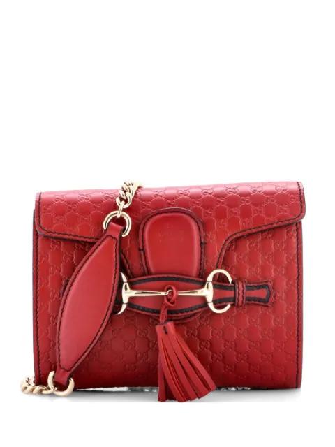 Emily Chain Flap Bag Microguccissima Leather Mini shoulder bag by GUCCI 