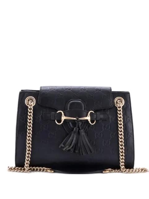 Emily Chain Flap Guccissima Leather Small shoulder bag by GUCCI Emily Chain Flap Guccissima Leather Small shoulder bag by GUCCI