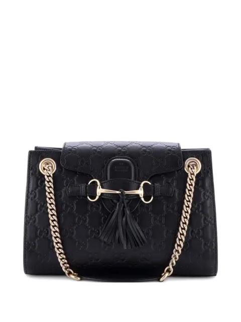 Emily Chain Flap Guccissima Leather Small shoulder bag by GUCCI Emily Chain Flap Guccissima Leather Small shoulder bag by GUCCI