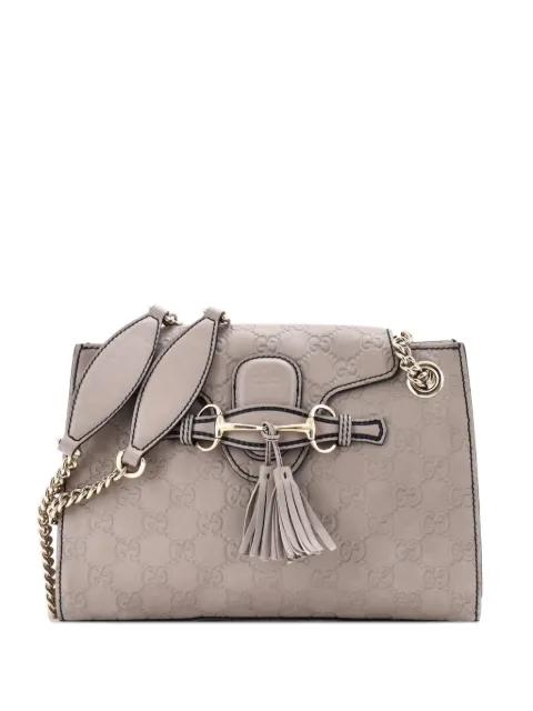 Emily Chain Flap Guccissima Leather Small shoulder bag by GUCCI 