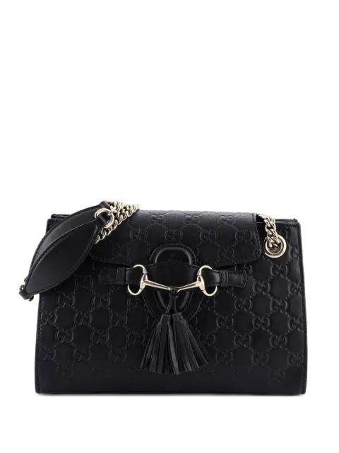 Emily Chain Flap Guccissima Leather Small shoulder bag by GUCCI 