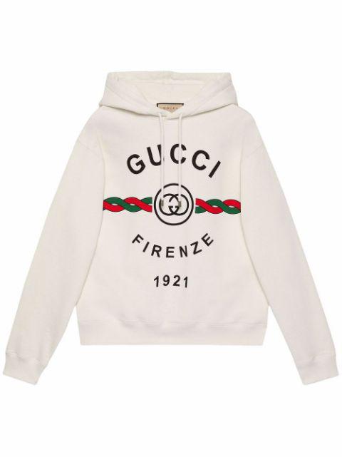 Firenze 1921 cotton hoodie by GUCCI