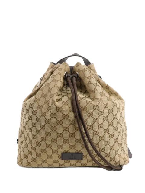GG Canvas backpack by GUCCI 