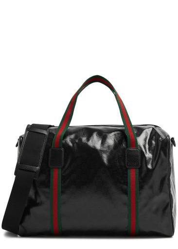 GG Crystal monogrammed holdall by GUCCI