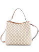 GG Emblem GG Coated Canvas Medium bucket bag by GUCCI GG Emblem GG Coated Canvas Medium bucket bag by GUCCI