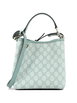 GG Emblem GG Coated Canvas Small bucket bag by GUCCI 