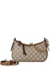 GG Emblem monogram-print shoulder bag by GUCCI GG Emblem monogram-print shoulder bag by GUCCI