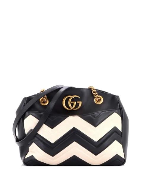 GG Marmont Chain Tote Matelasse Leather Medium shoulder bag by GUCCI 