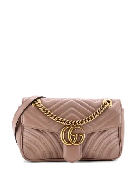 GG Marmont Flap Bag Matelasse Leather Medium shoulder bag by GUCCI 