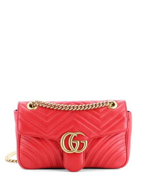 GG Marmont Flap Bag Matelasse Leather Medium shoulder bag by GUCCI 