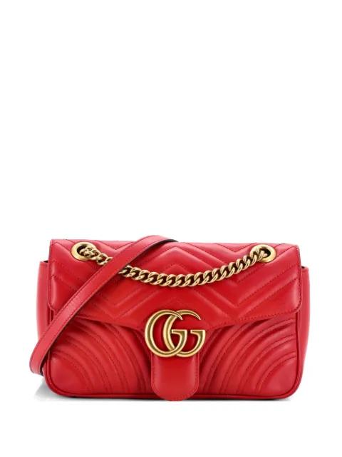 GG Marmont Flap Bag Matelasse Leather Medium shoulder bag by GUCCI 