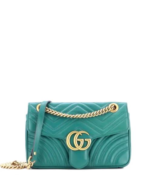 GG Marmont Flap Bag Matelasse Leather Medium shoulder bag by GUCCI 