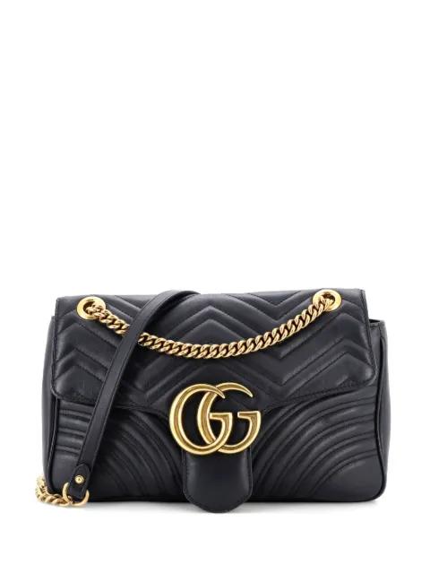 GG Marmont Flap Bag Matelasse Leather Medium shoulder bag by GUCCI 