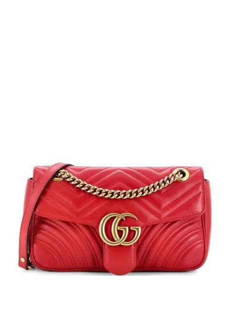 GG Marmont Flap Bag Matelasse Leather Medium shoulder bag by GUCCI 