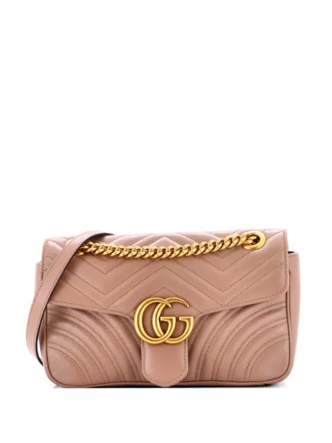 GG Marmont Flap Bag Matelasse Leather Medium shoulder bag by GUCCI 